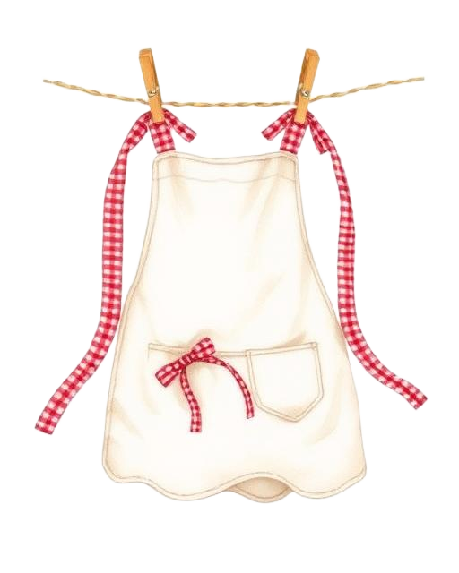 Tiny BBQ apron